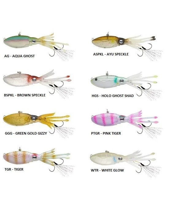 SQUIDTREX Nomad Design – Esca Morbida Profumata Al Calamaro 150mm/128g Per Pesca In Acqua Salata - 2